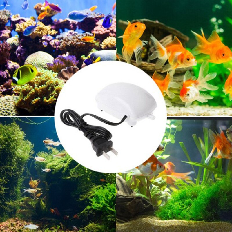 Ultra Stille Aquarium Toenemende Zuurstof Pomp Bubble Air Zuurstof Pomp Aquarium Disk Beluchter Voor Aquarium Aquarium Accessoires