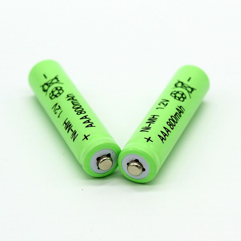NI-MH 800mAh 1.2V Batterij Droge Oplaadbare AAA Batterij
