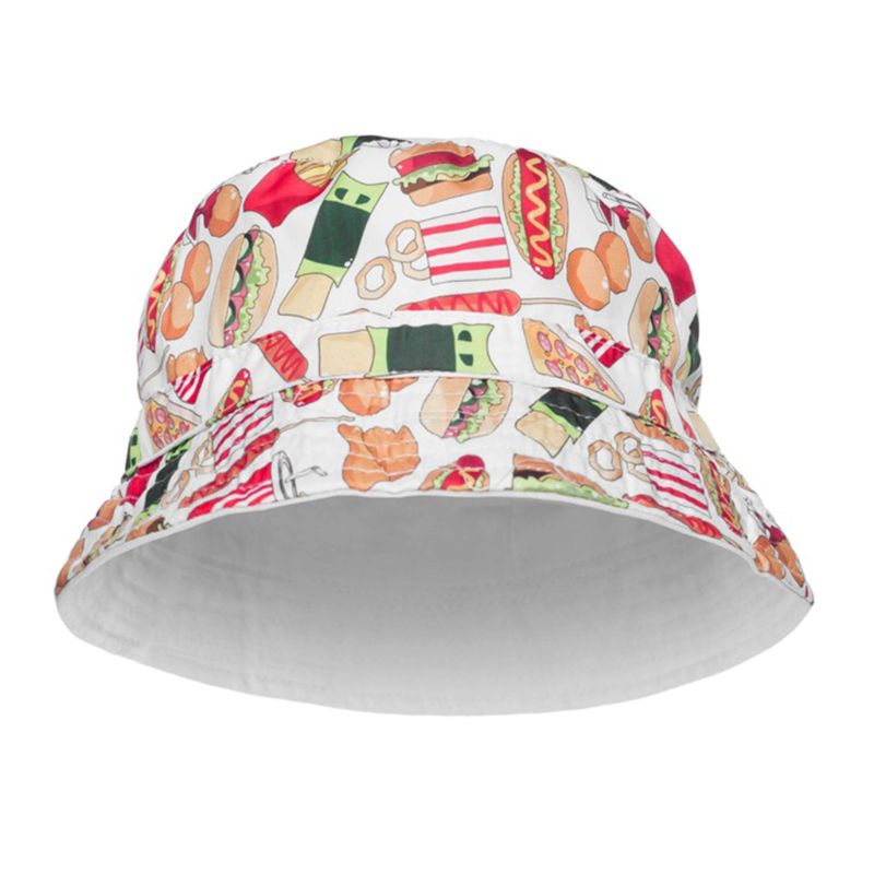 Unisex Hip Hop Emmer Hoed Camo Dog Paisley 3D Print Wide Brim Visser Cap M6CD: A