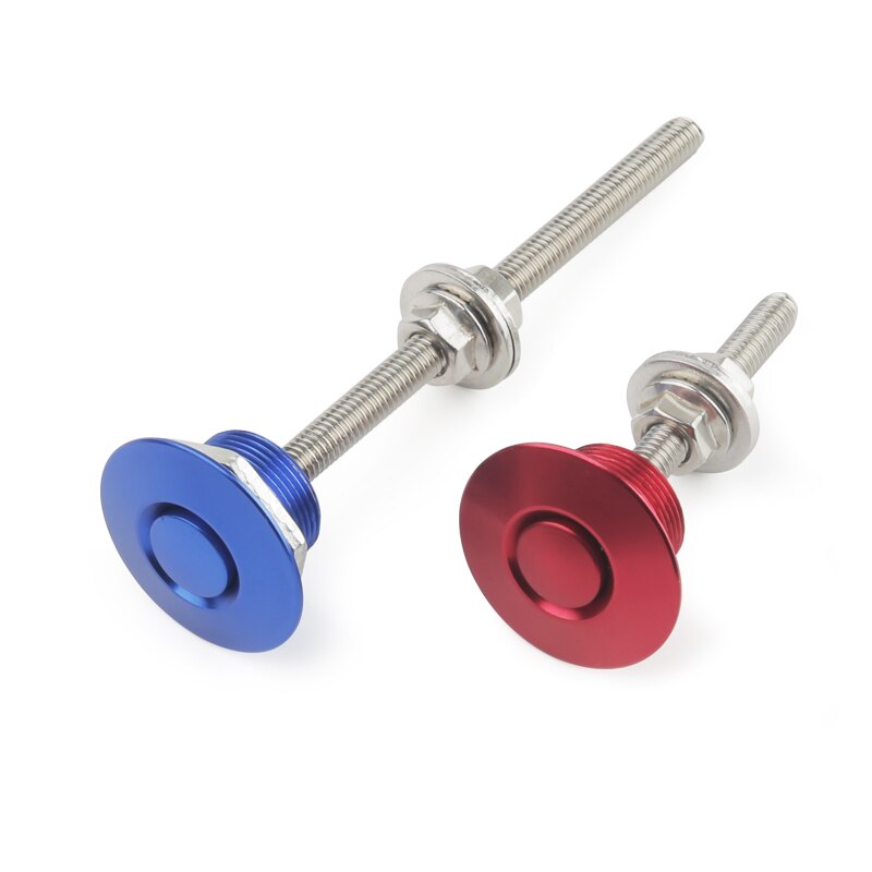 universell 1 stk 1.25 " 32mm trykknapp med trykknapper, låseklipsett, bil hurtig jdm stil pinner