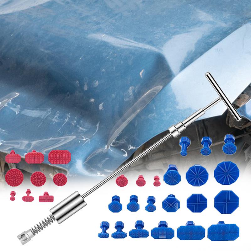 Dent Repair Kit For Fridge Manual Car Dent Puller Kit Portable Repair Tool Lightweight Dent Removal Tool For Washing Machines