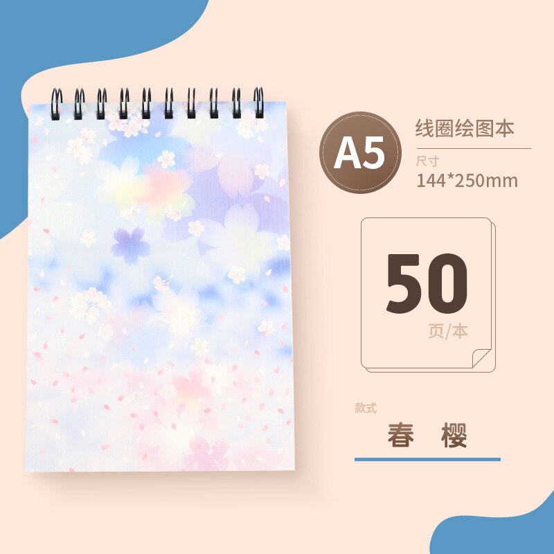 Spiraal Schetsboek 50 Sheets Voor Tekening Aquarel Vicedeal spiraal-schetsboek-50-sheets-voor-tekening-aquarel-vicedeal