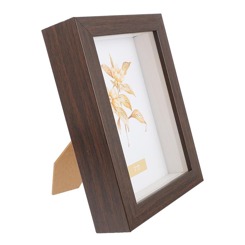 10 Inch/8 Inch /7 Inch Shadow Box Photo Frame Wooden Photo Frame Display Case For Display Keepsakes Photo Dried Flowers