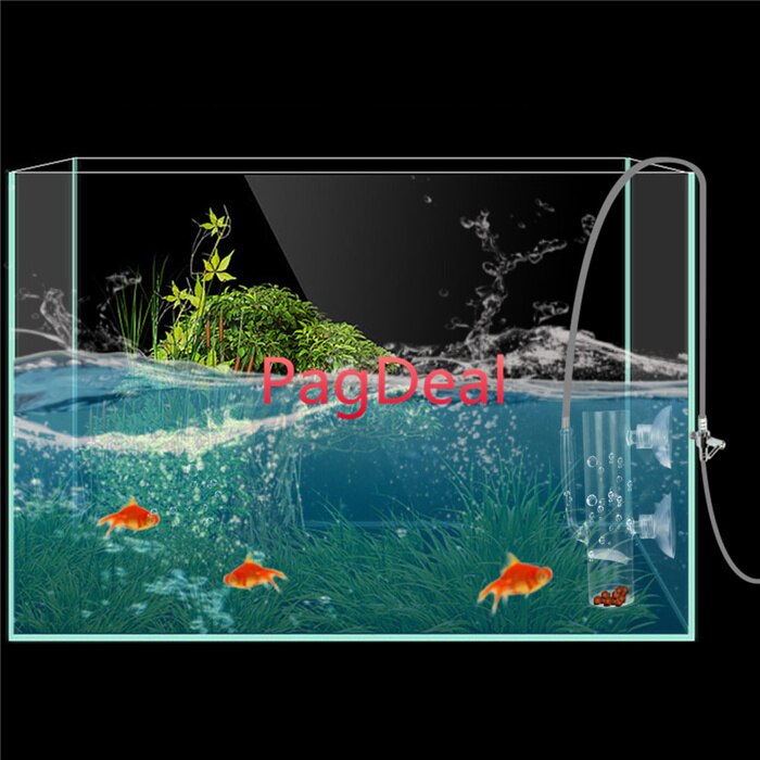 Aquarium Pneumatic Fish Hatchery Glass Incubator Breeding Cherry Shrimp Breeder Cichlids Egg Tumbler Hatching Brine Hatcher