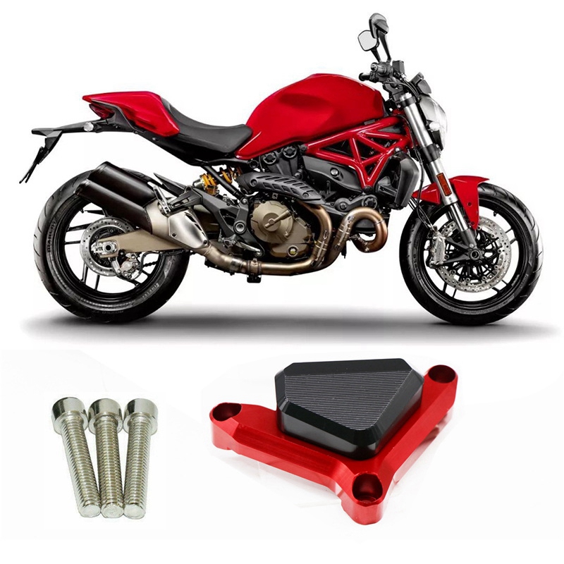 Motorfiets Gemodificeerde Motor Guard Case Slider Cover Protector Voor Diavel Monster821/1200 939/950: Red