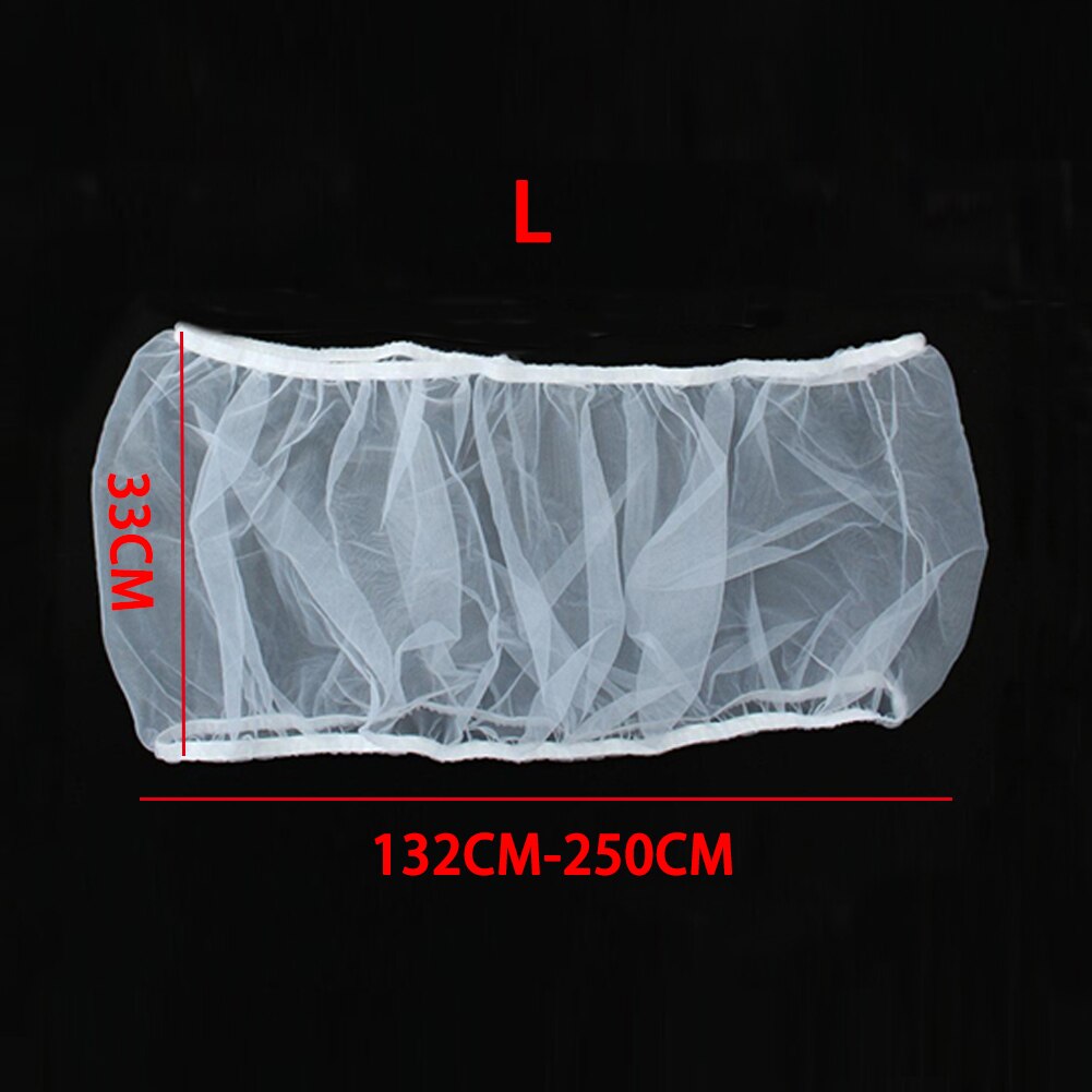 Soft Nylon Airy Fabric Mesh Bird Cage Cover Dust-proof Shell Skirt Case Catcher Guard Bird Pet Parrot Cage Protective Cover