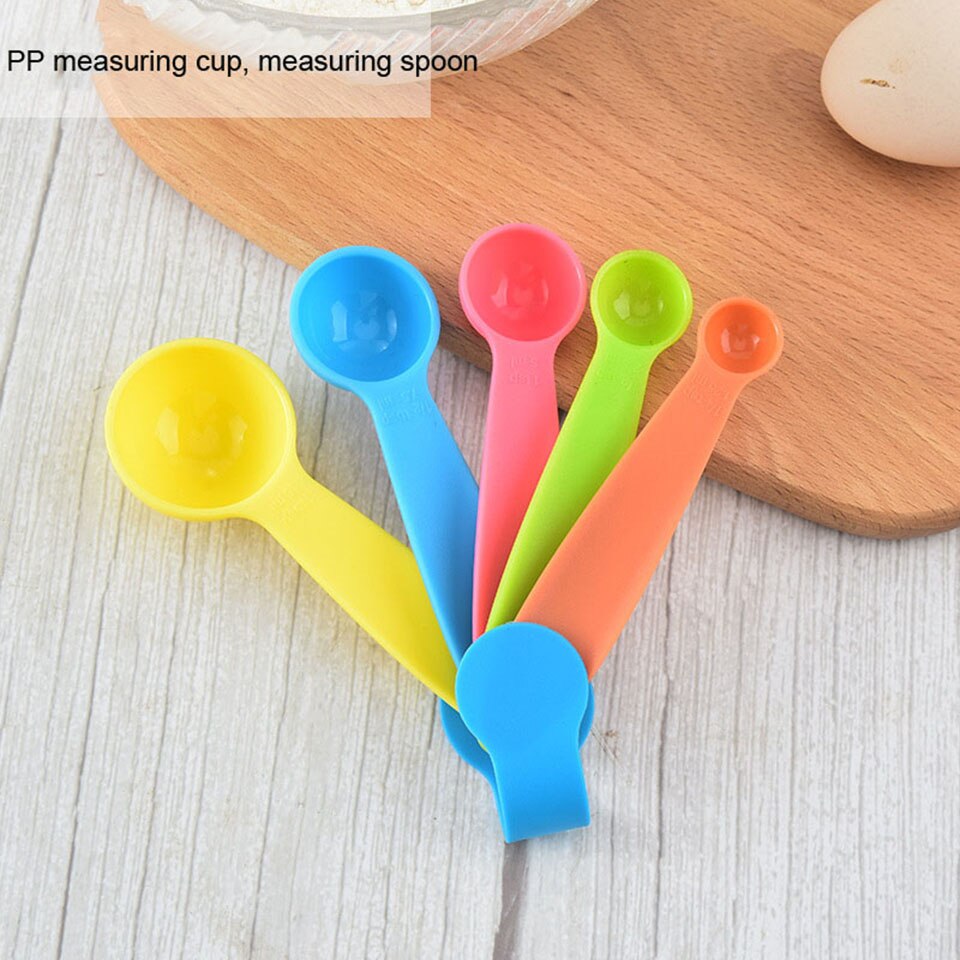 Misurini Premium Set di cucchiai da cucina impilabili Set di misurini e cucchiai di alta qualità