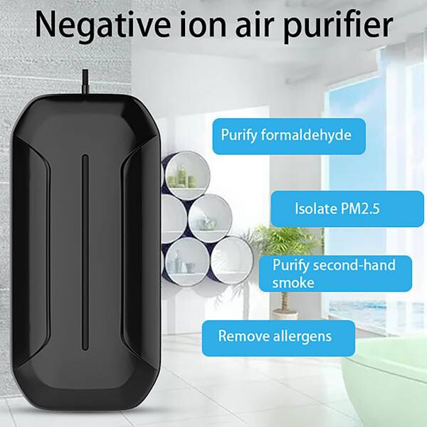 Personal Wearable Mini Portable 580MAh Battery 20 Million Negative Ion Hanging Neck Air Purifier Car Purifier