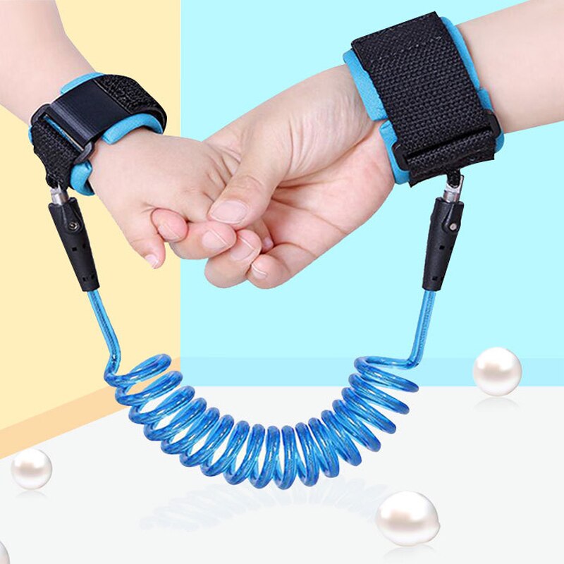 Kids Wrist Link Toddler Baby Kids Safety Harness Child Leash Anti Lost Wrist Link Traction Rope Anti Lost Bracelet