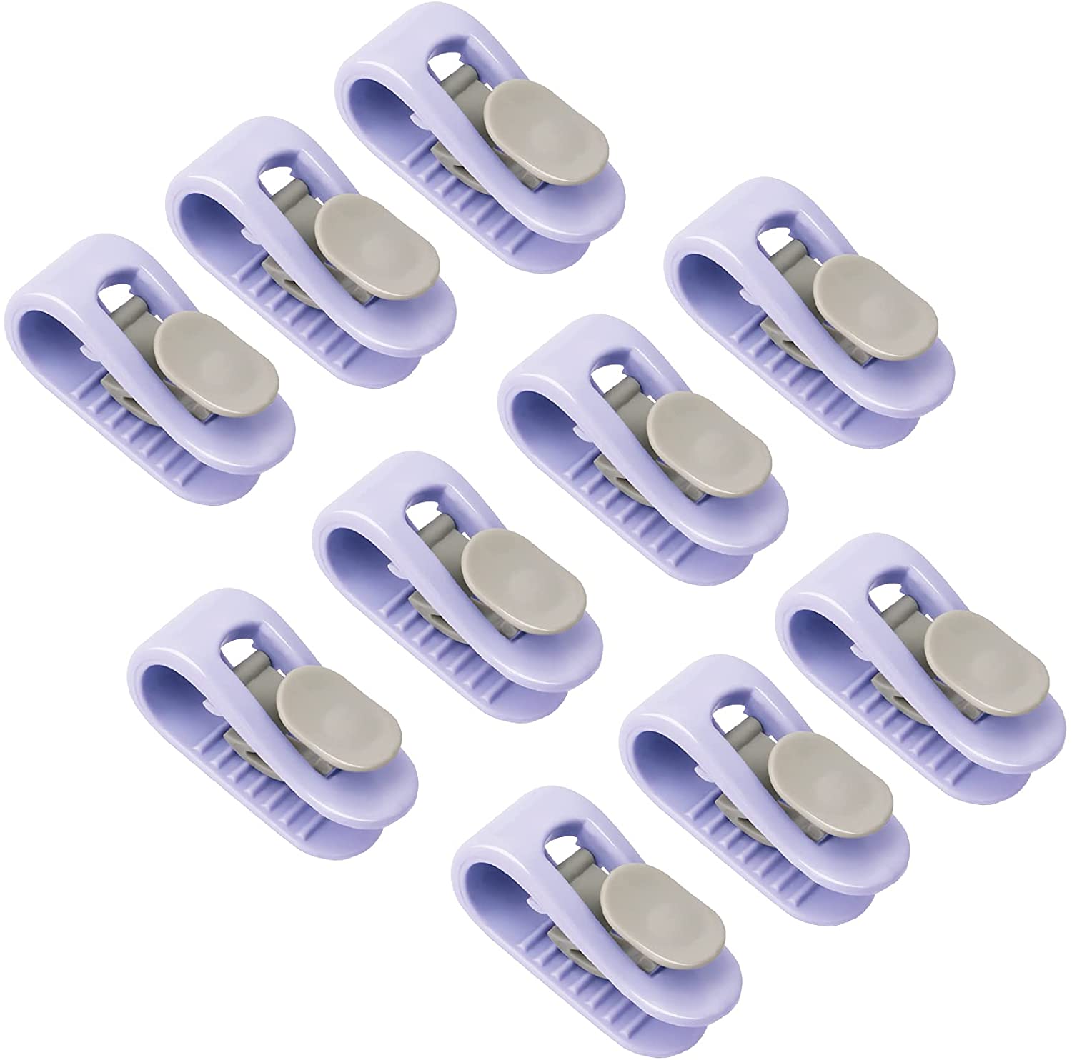 Dekbed Clips, 10Pcs Hoge Elasticiteit Dekbedovertrek Clip, naald-Gratis Quilt Houder Klem-Houden Dekbed In Plaats: A