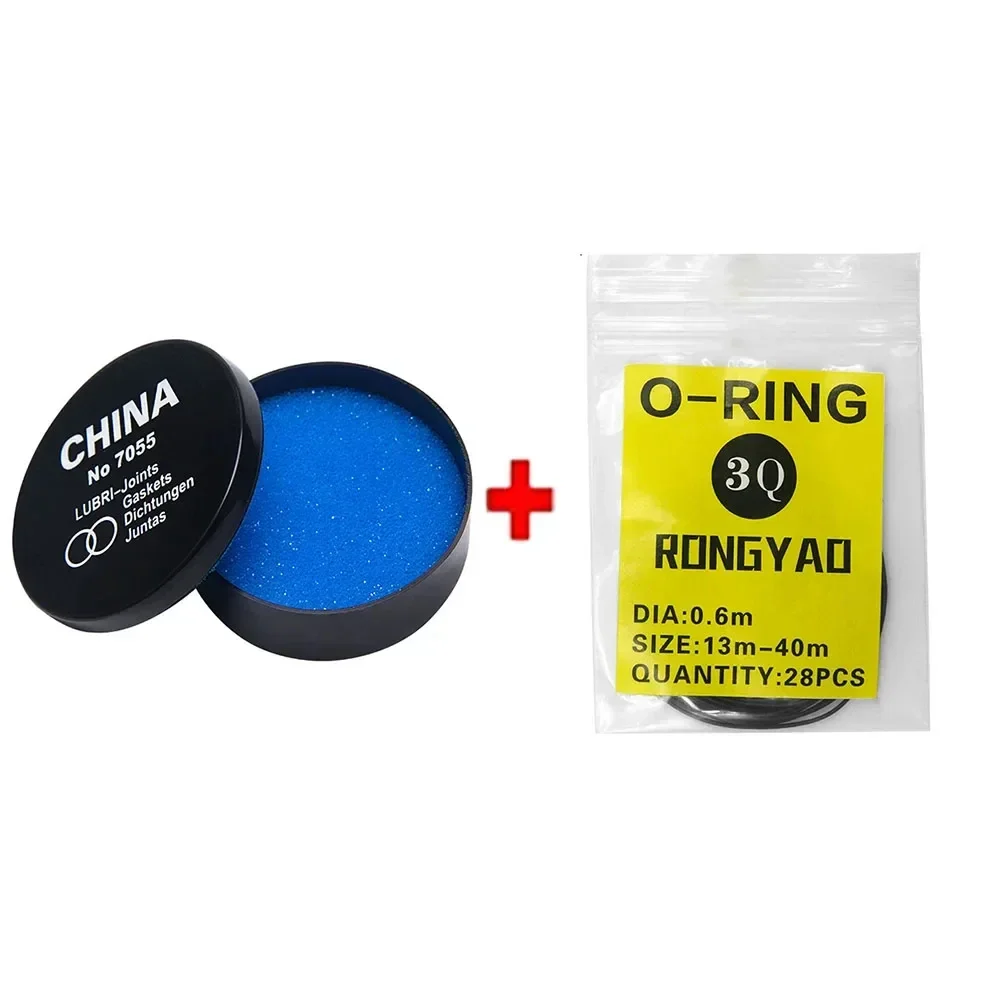 Watch Repair Tools 1box Watch Case Rubber Waterproof O-Ring Oil-resistant Watch Bottom Cover Gasket 0.5/0.6mm O-Ring Seal Gasket: PURPLE