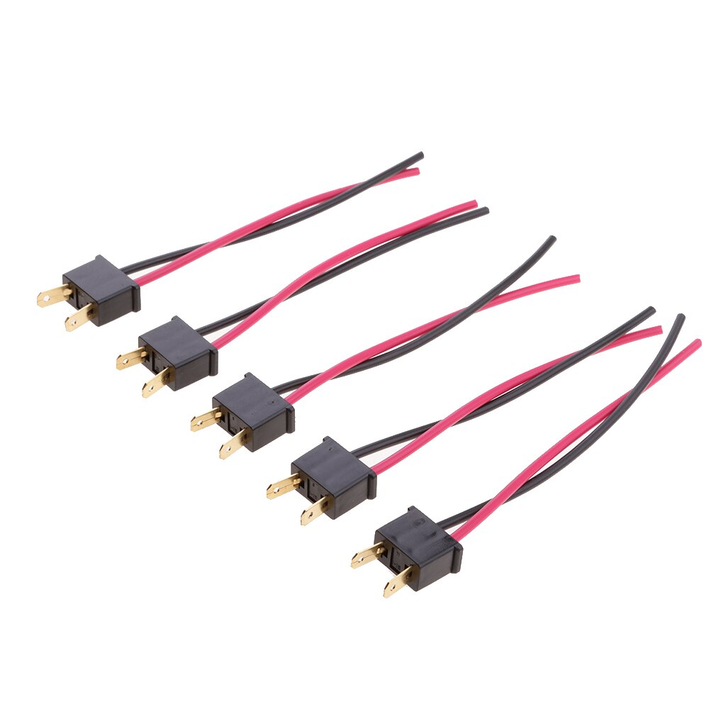 5 pz Adattatore Presa Lampadina H7 Cavo Estensione automobile