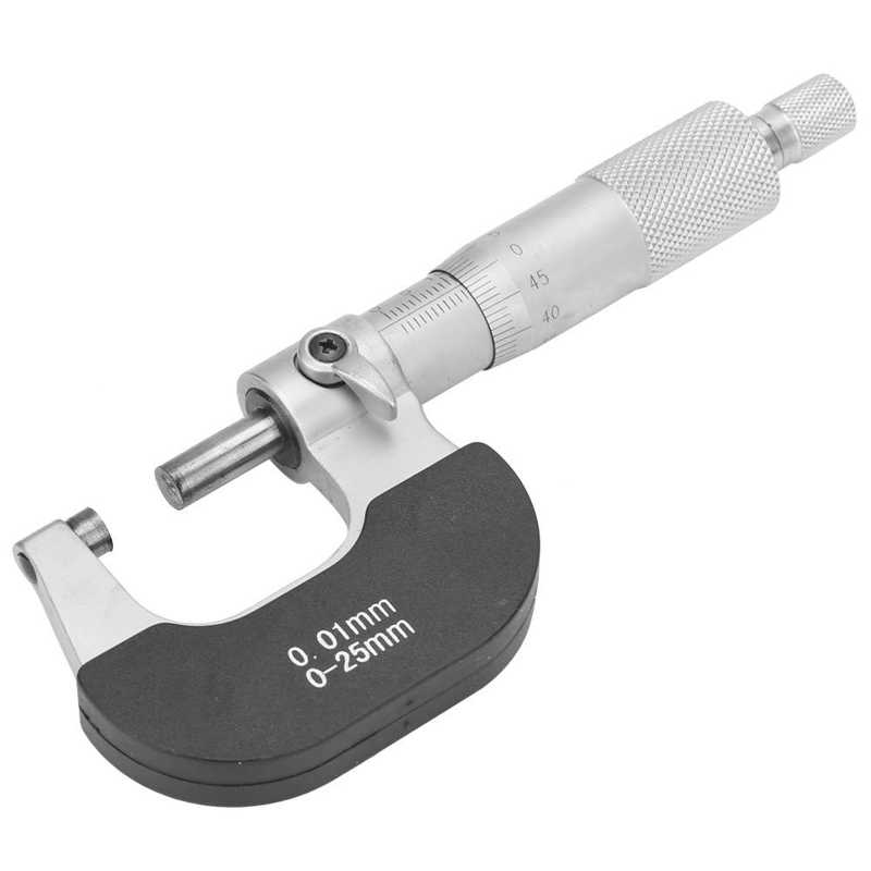 Plated Thickness Gauge Outside Micrometer for Workshop Supplies Workshop Tools