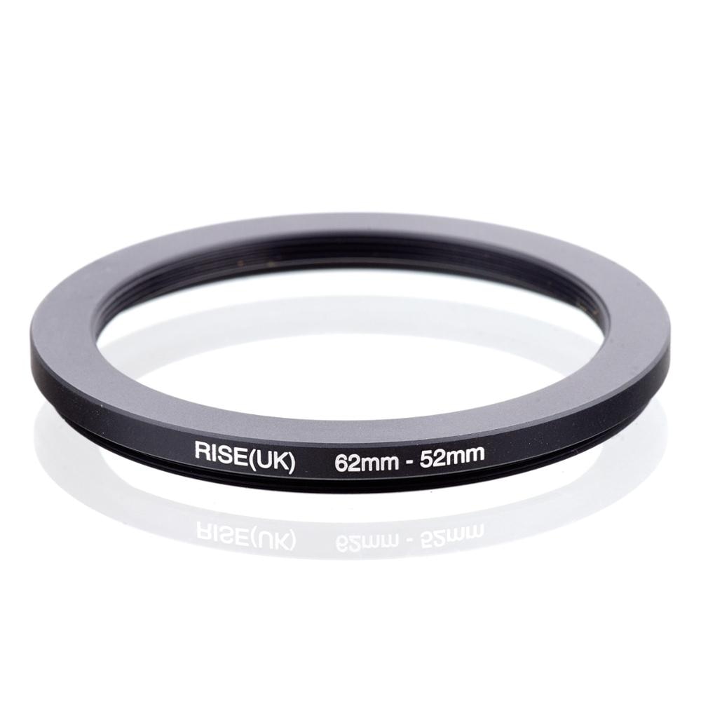 Rise (Uk) 62 Mm-52 Mm 62-52 Mm 62 Te 52 Step Down Filter Adapter Ring