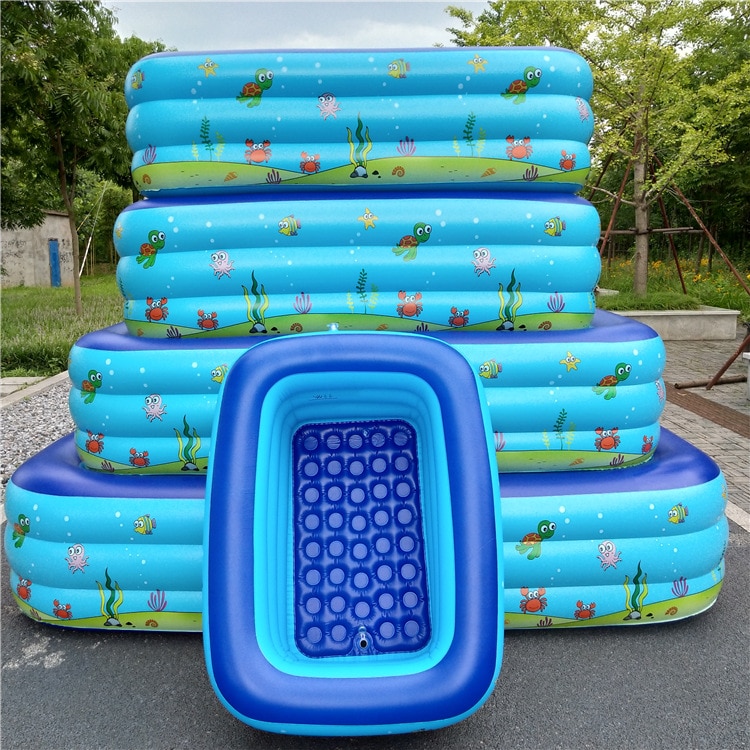 Baby Inflatable Swimming Pool Children Basin Bath Tub Piscina Portable Outdoor Ball Paddling pool Kid Water Play Home Beach Game