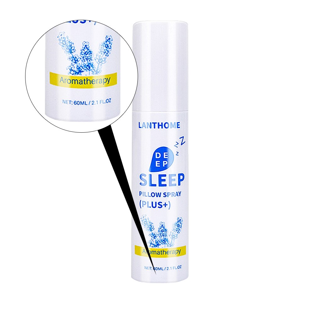 1pc 60ml aromaterapia głęboki sen poduszka w sprayu chloroform lawendowy rozpylać robić snu