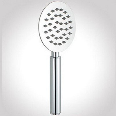 Schwarz/Chrom Edelstahl Schlecht Ultra-dünne Regen Dusche Kopf 8/10/12 Platz &Ampere; Runde Regen Hand Dusche Kopf: Dusche Kopf A Chrom