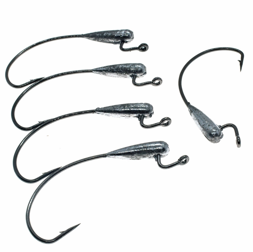 thumbnail image 2 of Fishing Hooks, 2X Strong Worm Hooks Senko Bait Jig Fish Hooks For Bass Trout Sal 2 of 10