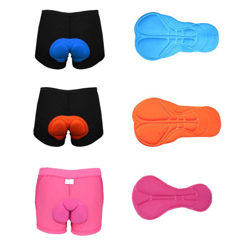 Sous-vêtements Vélo Avec Gel Pad – Antichoc Et Respirant – Taille Unique Adulte
