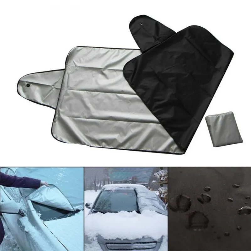 Bil frontrutebeskyttelse bil utvendig beskyttelse forhindre snø er solskygge støv frost fryse snø frontrute deksel bil deksel