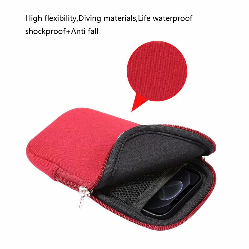 Universelle 4,7-7,2 Zoll wasserdichte praktisch tasche Tasche für iPhone Samsung Huawei Xiaomi LG stoß feste praktisch hülle mit Schulter gurt