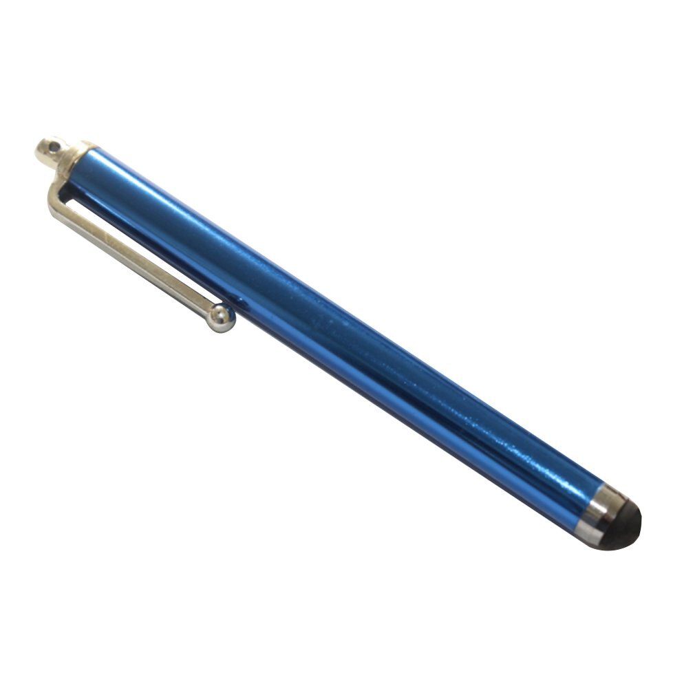 Light Mobile Phone Capacitor Pen Metal Handwriting Touch Screen Pen Mobile Phone Tablet Universal Touch Pen: blue