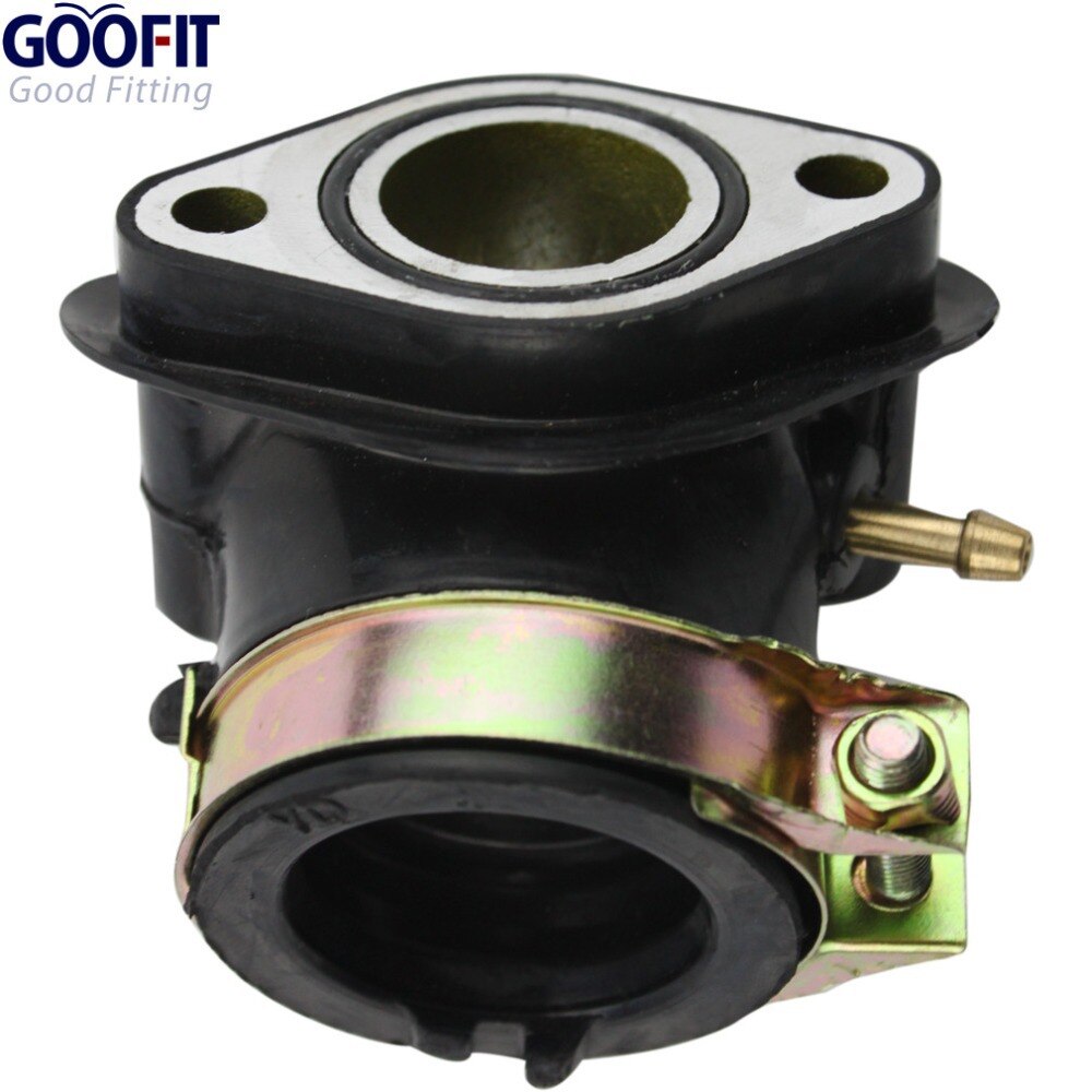 GOOFIT Intake Manifold Pipe for GY6 125cc 150cc Scooters Go Karts ATV Moped 150 cc Scooter Dune Buggy P091-013