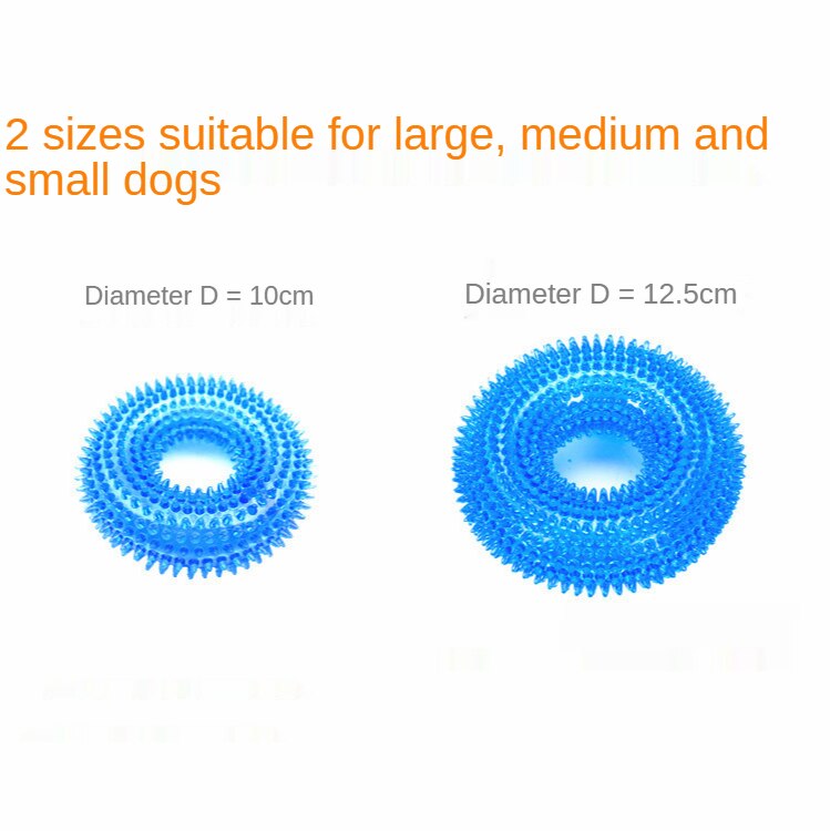 Juguete mordedor de goma Natural para perros, mordedor duradero con chirriador para perros agresivos, 100% casi indestructibles, juguetes para perros