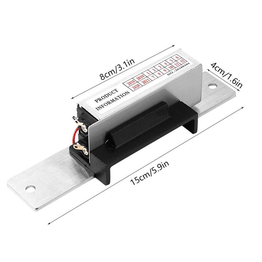 Electric Door Lock, 12V Electric Lock, Door Access Lock, for Home for