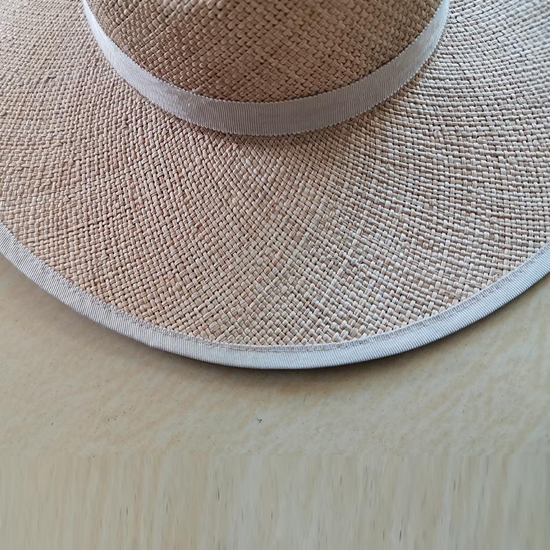 Klassisk unisex sommerhat til mænd kvinder håndlavet cool vævet strå fedora hat stilfuld solhat beige band jazz cap kentucky derby