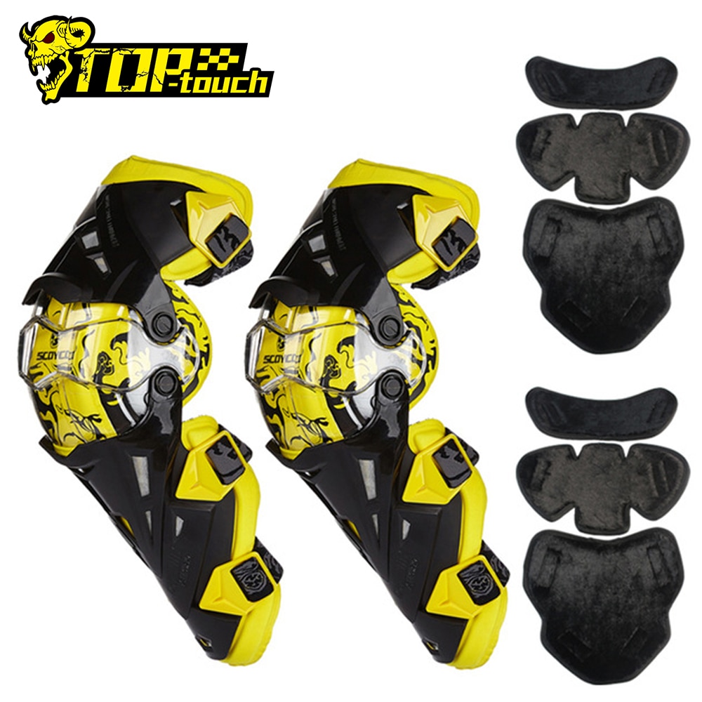 Scoyco Motorcycle Knee Pad Men Protective Gear Knee Gurad Knee Protector Rodiller Equipment Gear Motocross Joelheira Moto