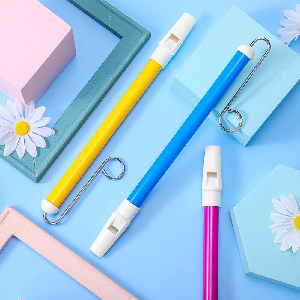 Divertente yoyo flauto tirante scivolo fischio professionale ottavino strumento musicale musica classica ottavino giocattolo regali per bambini