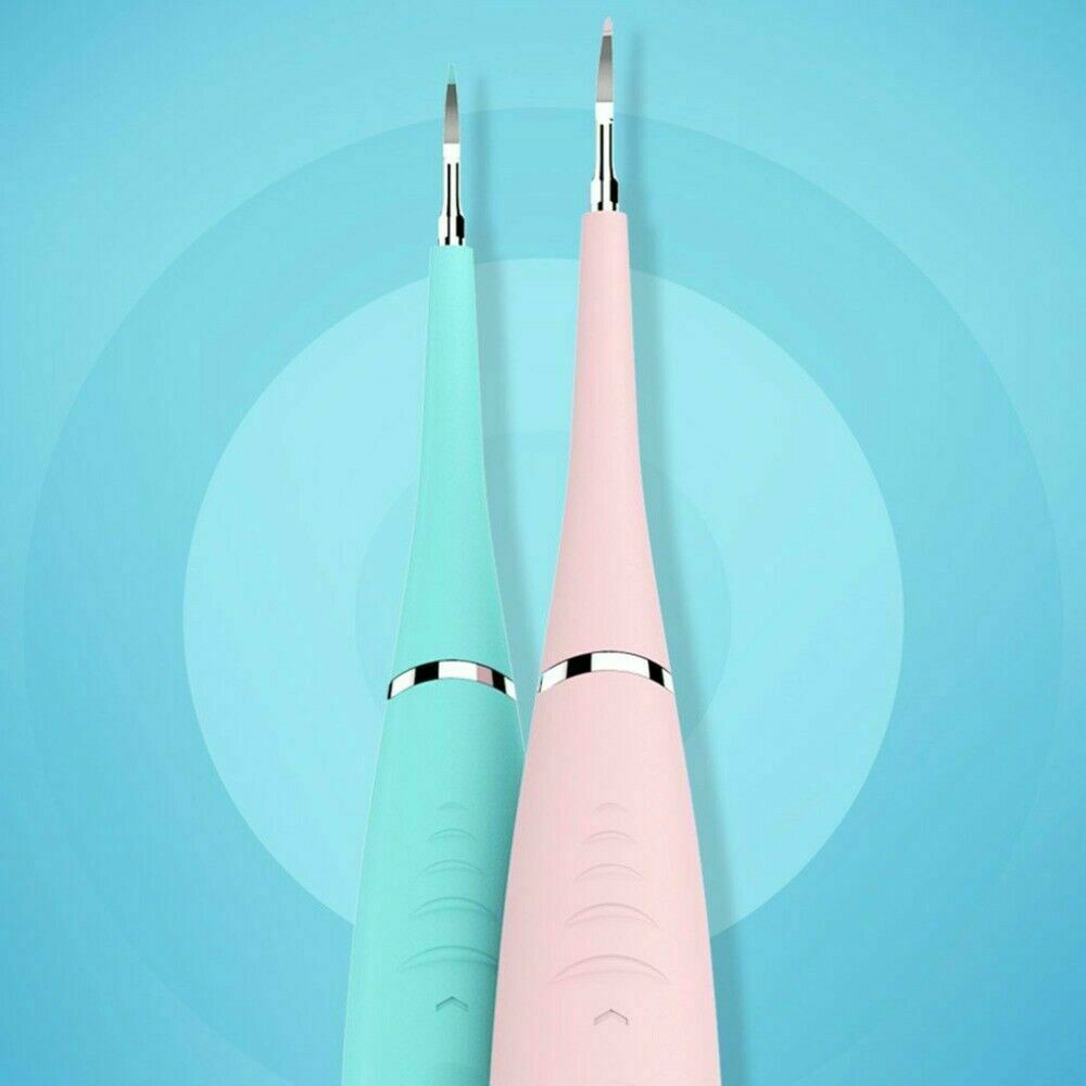 Elektrisk ultralyd sonisk dental scaler tandstensfjerner renser tandhygiejne tandstensværktøj blege tænder fjern mundrens