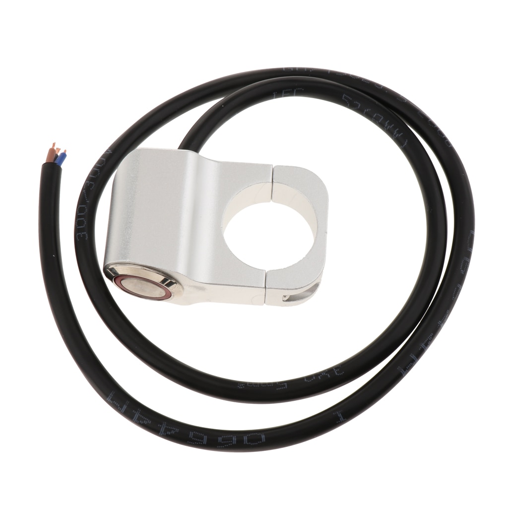 12V Motorrad ATV Lenker Scheinwerfer Schalter Nebel Stelle Licht Auf aus Lenker Schalter Wasserdicht 25mm edelstahl Schalter
