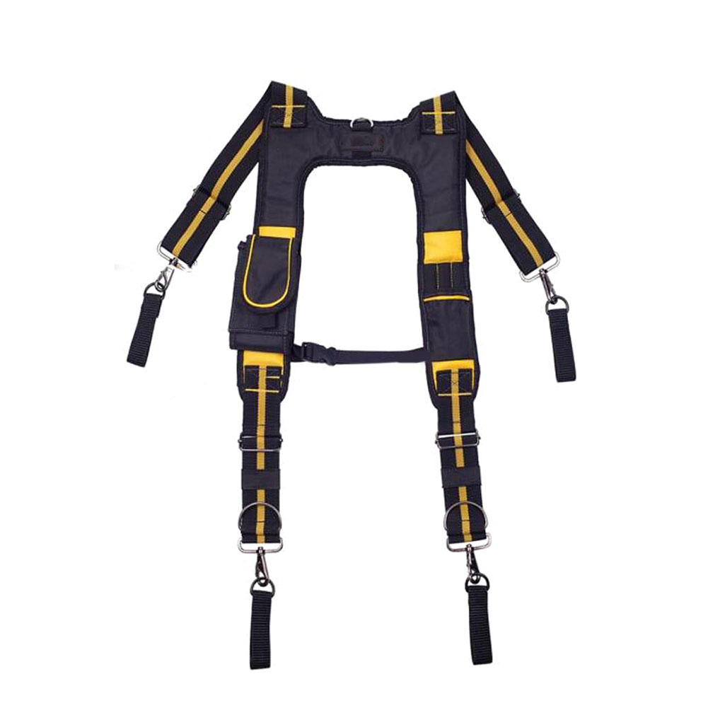 Bretelles de ceinture à outils Type H avec aimant, sangle de harnais à outils rembourrée, plate-forme de Suspension pour électricien