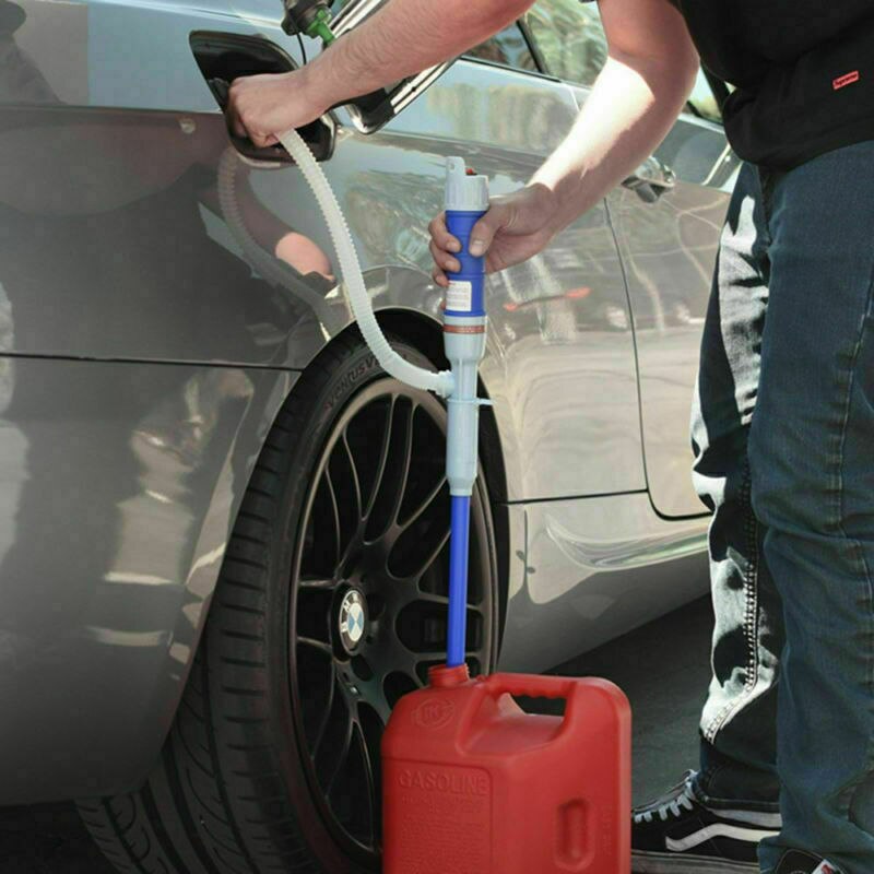 Elektrische Automatische Brandstof Vloeistof Waterpomp Siphon Pomp Batterij Aangedreven Gas Water Badkamer Vijver Handpomp Voor Auto Motorcycle Au