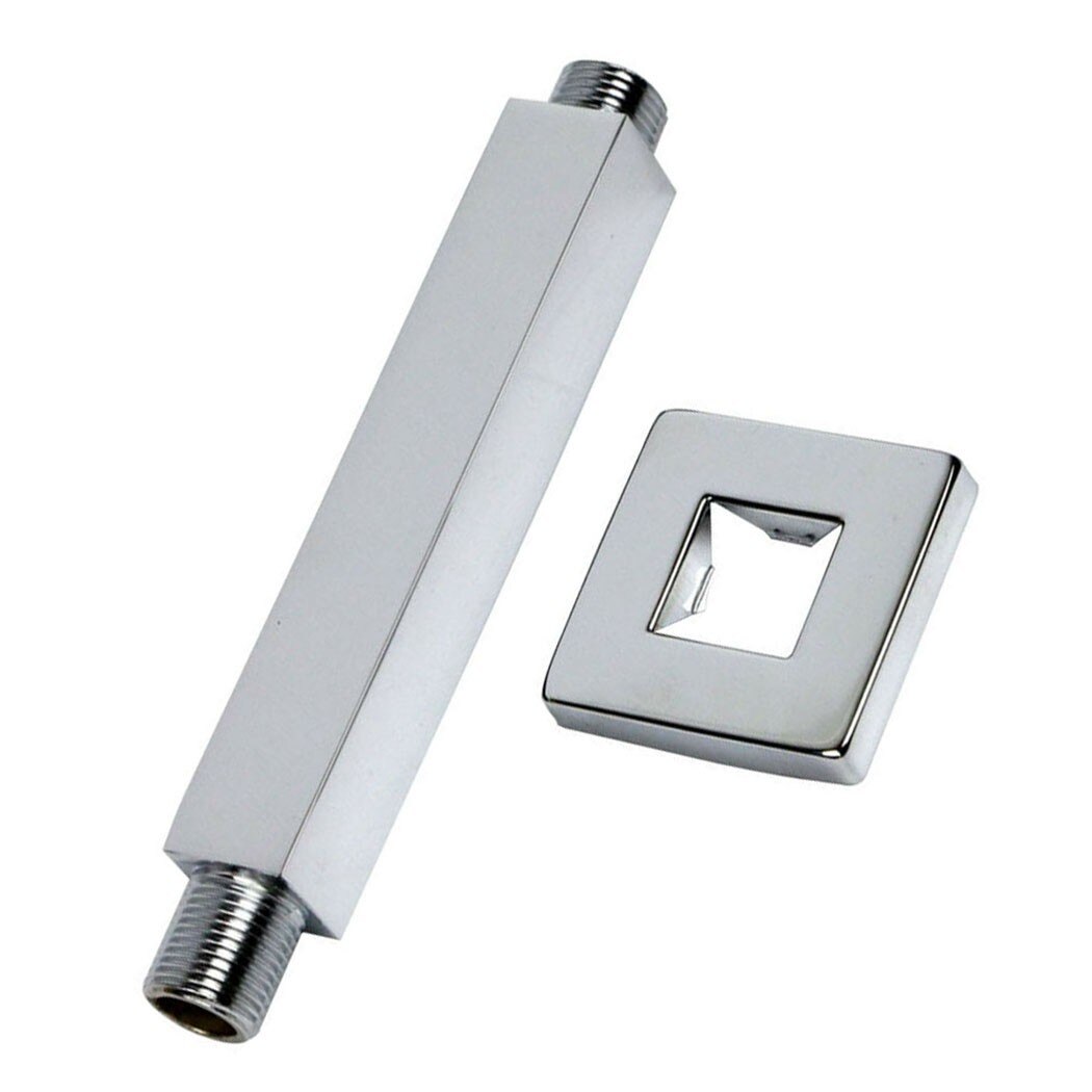 150mm Shower Head Arm Accessories Ceiling Mounted Connection Rectangular