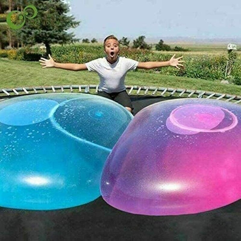 3Pack Water Filled Balls for Kids 120cm Giant Bubble Ball Inflatable Water Ball for Kids Outdoor Party Game Great