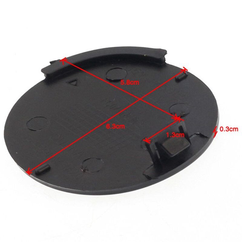 Front Bumper Towing Trailer Cover Cap For Ford Fiesta Mk6 2001 - 2005