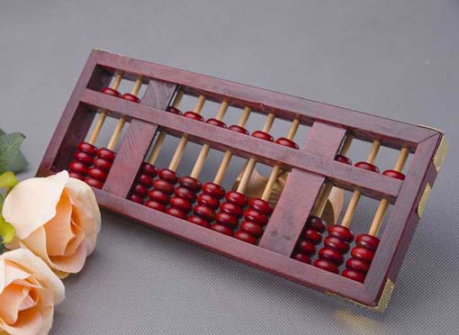 13 kolom Houten abacus Chinese Soroban Mathmetic school Educatief tool math Rekenmachine XY14