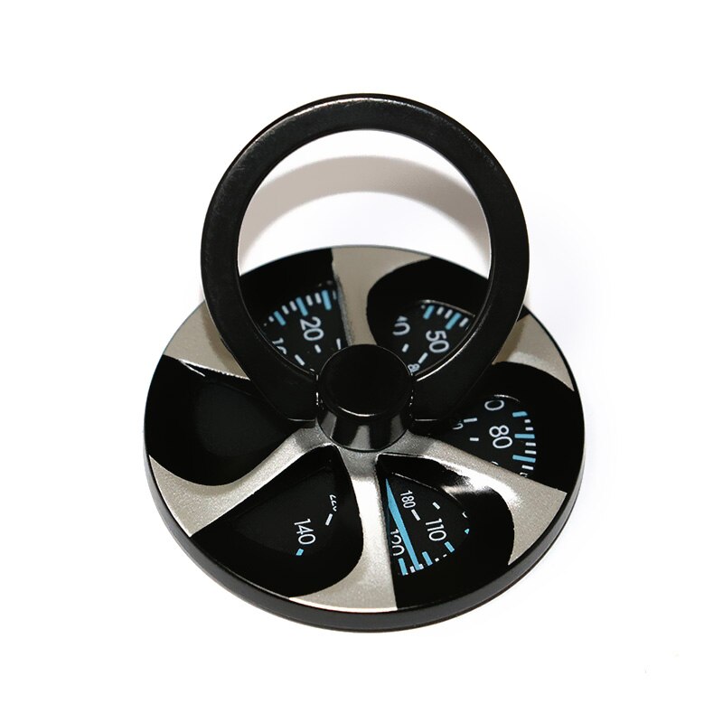 Gyro doigt anneau support main Spinner rotatif 360 Rotation métal support de téléphone Mobile support pour iPhone 7 8 Samsung S8 Huawei Fun: Type 5