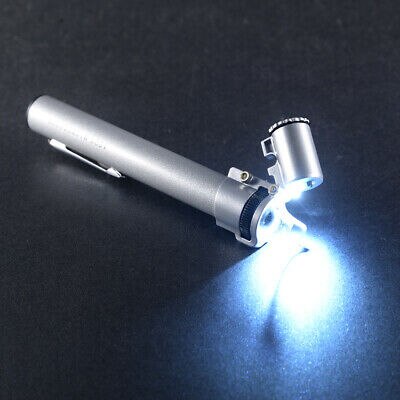 100x Zoom Microscope Magnifier Macro Lens with LED + UV Light for Mobile Phone