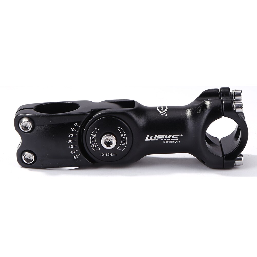 Wake 25.4/31.8mm Bike Handlebar Stem Riser Adjustable MTB Front Fork Adapter Sandblasting Wear-resisting Anti-Seismic Parts