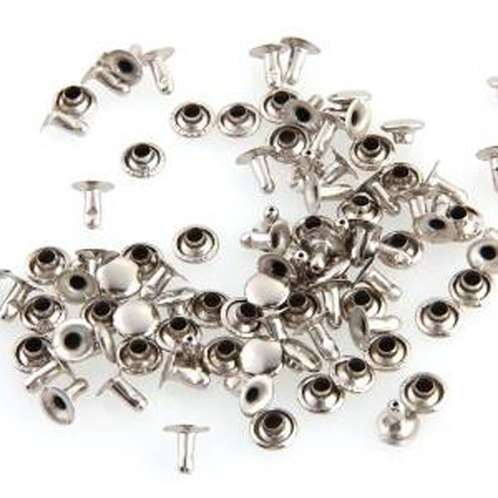 50 Stud Klinknagels Metalen Voor Schoenen Broek Mm 8