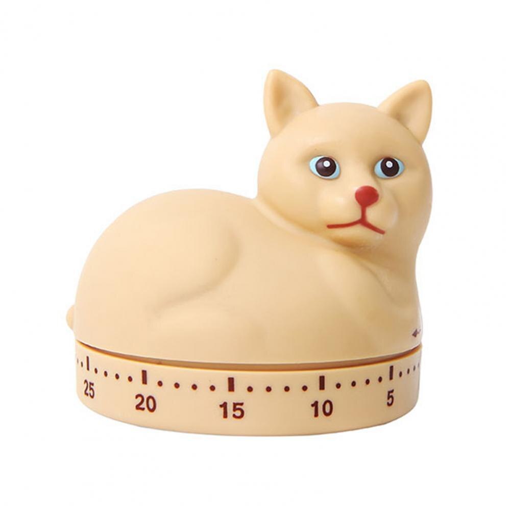 Cartoon Kitchen Timer Mechanical Dial Alarm Timer Countdown Clock Cooking Timer temporizador кухонный таймер ,таймер кухонный: YELLOW