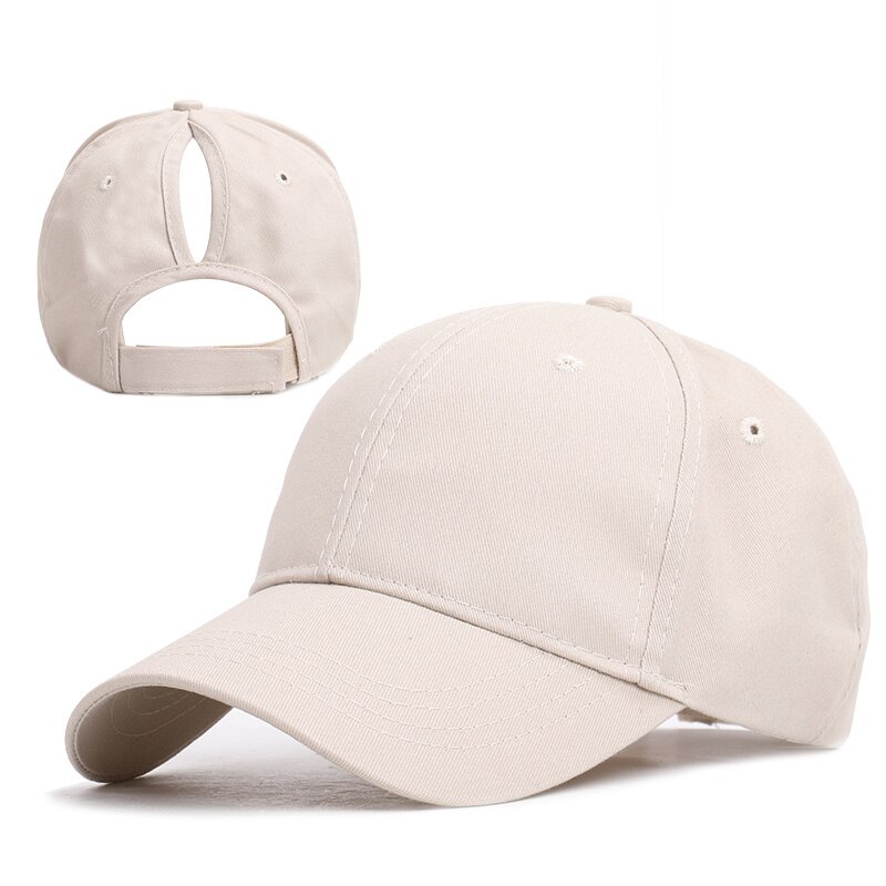 chaotisch Brötchen kappe Rodeo kappe Neue Damen Einfarbig Baseball Kappe Frauen lässig Hütte Einstellbar Baumwolle draussen Sport Knochen: khaki