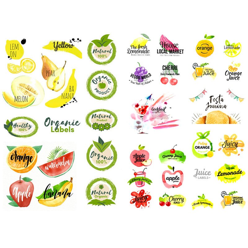 1 Uds., diarias verduras frescas, pegatinas coreanas de decoración precortada, organizador de escritorio, suministros escolares, accesorios de oficina