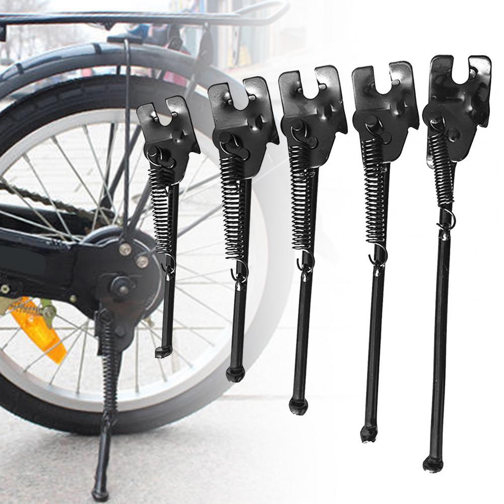 Cycling Kickstand Adjustable Replacement Black Children Bicycle Side Parking Stand Foot for Mountain Bike Cycling Kickstand