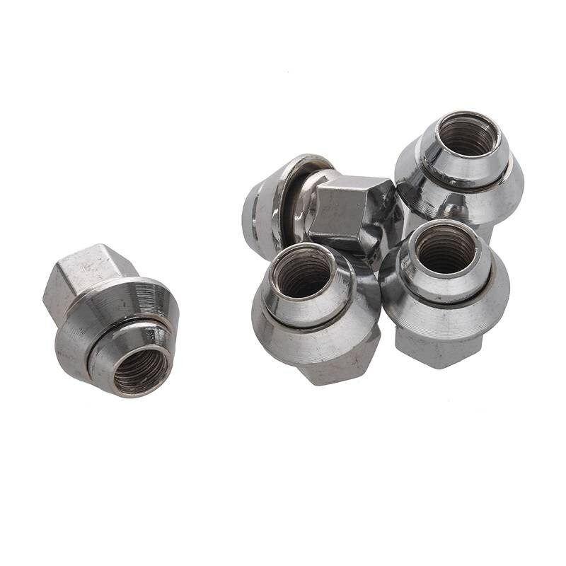 Tuercas abiertas para rueda de FORD, pieza hexagonal de 5 x M12 x 1,5, 19mm, , FOCUS, KA, MONDEO, C-MAX: Default Title