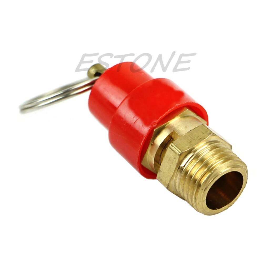 1pc 1/4 '' 12kg bsp luftkompressor sikkerhetsventil trykkavlastningsregulator  -y103